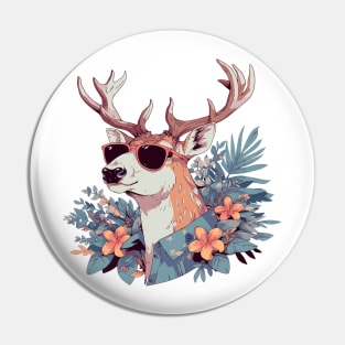 cool deer Pin