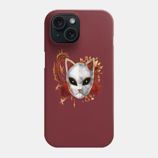 Demon boy mask Sharp Phone Case