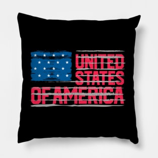 USA Flag Pillow