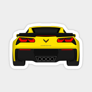 Z06 YELLOW Magnet