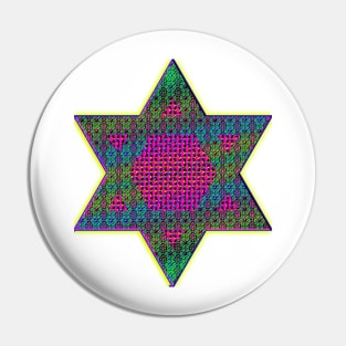 Psy Star Pin