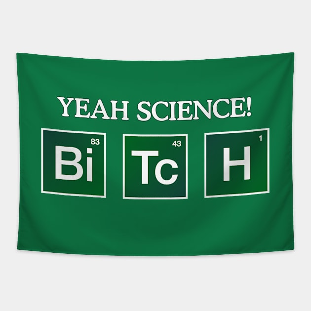 Yeah Science! Tapestry by chriskirknielsen