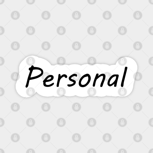 PERSONAL Magnet by mabelas