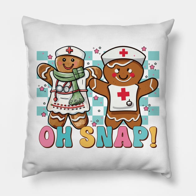 oh snap Pillow by MZeeDesigns