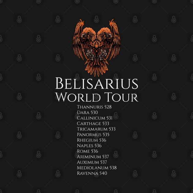 Byzantine Empire - Belisarius World Tour - Medieval Roman History by Styr Designs