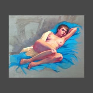 Jessie Sleeping ~ oil painting T-Shirt