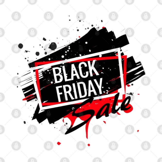 Black Friday Icon by gold package