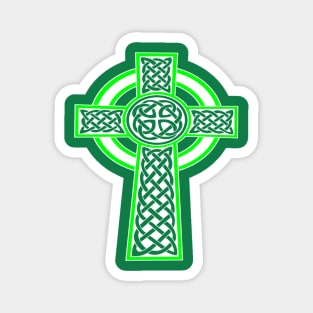 Ornamental Celtic High Cross Decorative Knotwork 3 Magnet