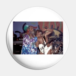 George Clinton Photograph Pin