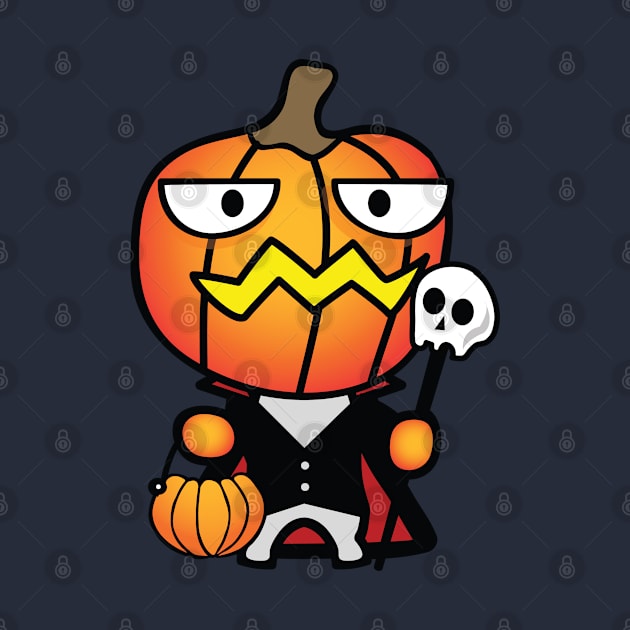 Halloween pumpkin monster by icepop