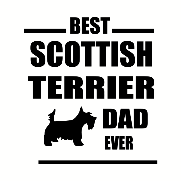 Scottish Terrier Dad by spantshirt