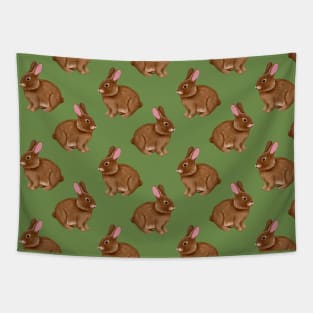 Bunny Pattern Tapestry