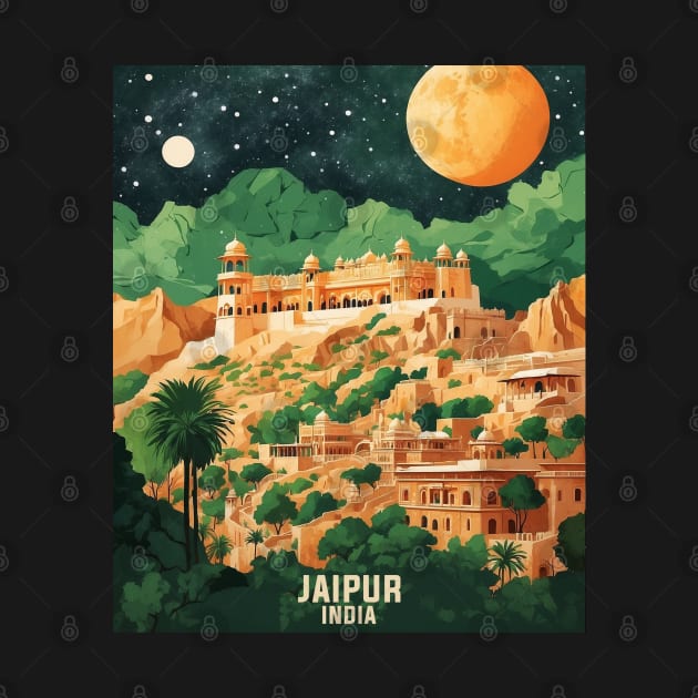 Jaipur India Vintage Tourism Travel by TravelersGems