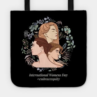 international women's day 2023 embrace equity 2023 Tote