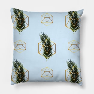 Magic Palm Fronds Pillow