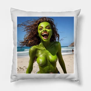 Pepe girl Pillow