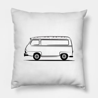 Renault Estafette Black Pillow