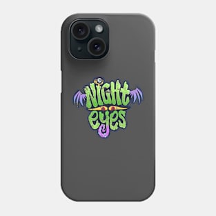 'Night Eyes' Logo - distressed Phone Case