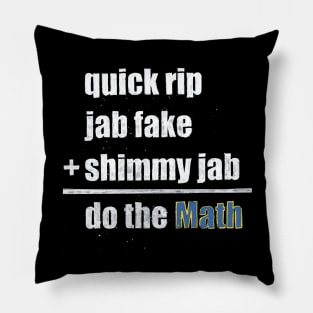 "do the Math" Shirt Pillow