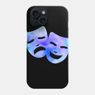 Watercolor Theatre Masks Phone Case