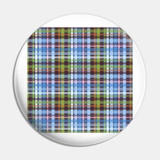 Conflower Plaid Pin