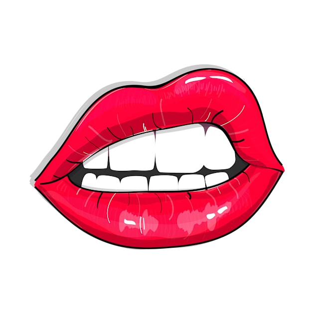 Dope lips by Milatoo