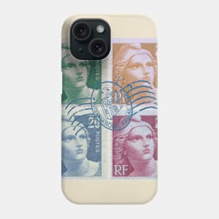 Funny Deep stamps design Phone Case