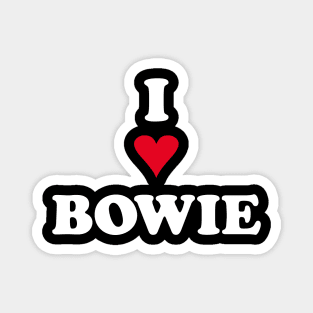 I HEART BOWIE Magnet