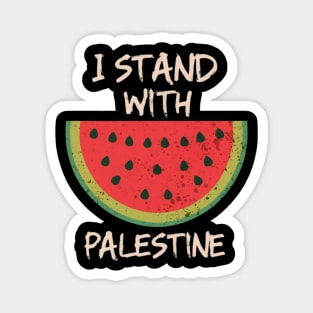 I stand with palestine Magnet