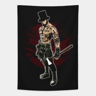 Gangster Lincoln Tapestry