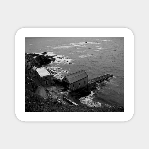 Old Lizard Lifeboat Station Magnet by newbeltane