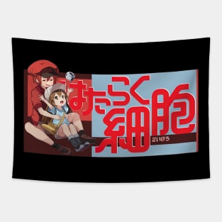 Cells At Work Red Blood Cell And Platelet Tapestry