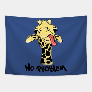 Giraffe No Problem Tapestry