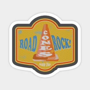 Traffic Cone Road Cones Rock Magnet