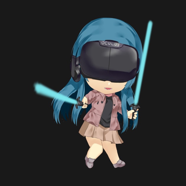 Beat saber girl by Marcus 