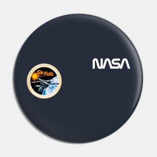 Officially approved merchandise - Vintage NASA logo, Space Shuttle Skylab mission Pin