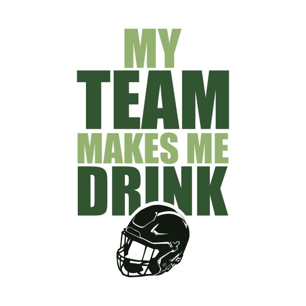 NFL Greenbay Packers Drink by SillyShirts