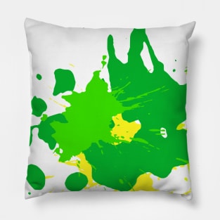 Droped colored blots Pillow