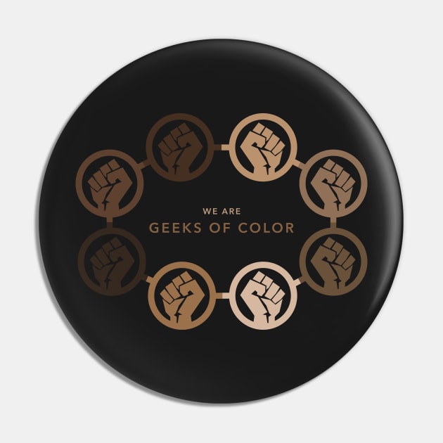 UniTee Pin by geeksofcolor