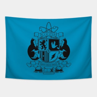 Cooper Coat of Arms (Monochrome Edition) Tapestry