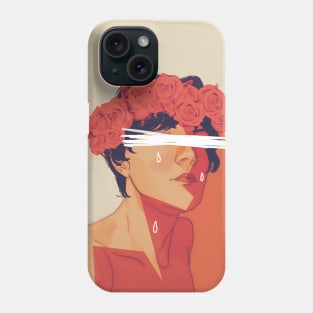 Flower Crown for a Queen Phone Case