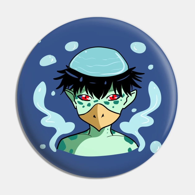 kappa Pin by devilish studio