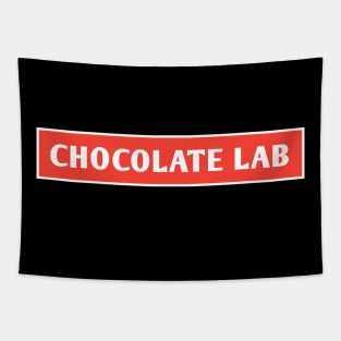 Chocolate Lab Tapestry