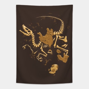 Plumber Paleontology Tapestry