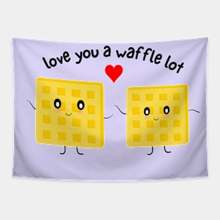 Love You a Waffle Lot Tapestry