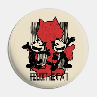 Felix the cat fan Pin