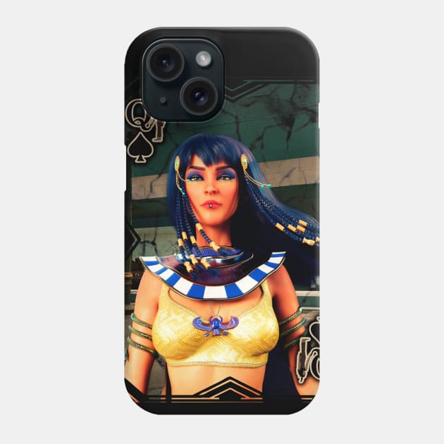 Cleopatra Queen Phone Case by Artwork Simpson