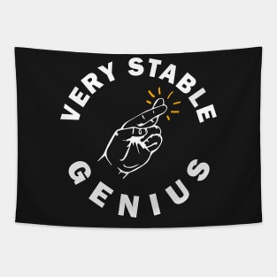 Very stable genius funny Tapestry