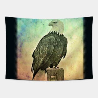 Eagle on a Pole Tapestry