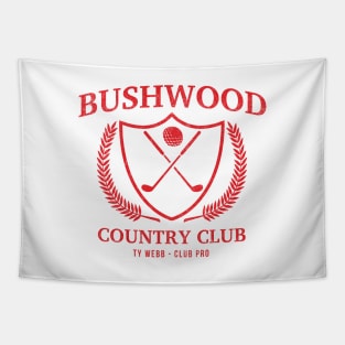 Bushwood Country Club - Ty Webb golf pro - vintage logo Tapestry